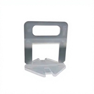 Durable Transparent <b>Tile</b> <b>Leveling</b> System Clips 1.5mm/2mm/3mm Self-adhesive Waterproof Easy Apartment Construction Tool - Product Image 1