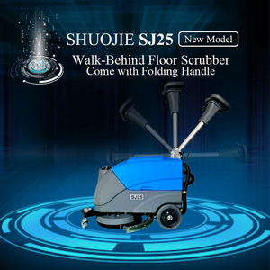 High Quality <b>Walk</b>-behind Commercial Industrial Floor Scrubber <b>Machine</b> - Product Image 6