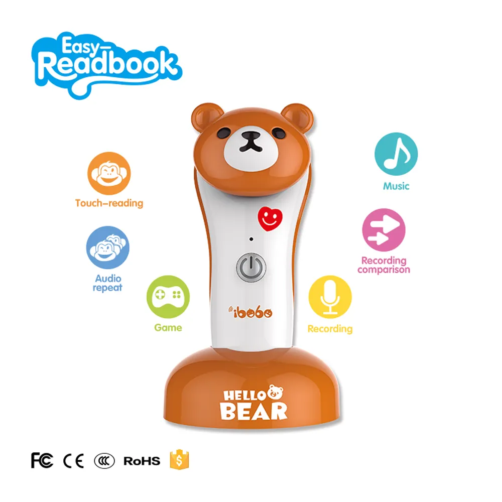 Stylo éducatif Intelligent pour enfants, apprentissage de la voix, appel, audio, anglais