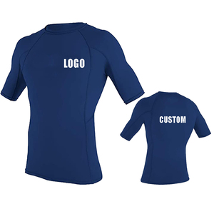 Logo personalizzato Rash Guard uomo sublimazione stampato Spandex Rash Guard palestra surf <span class=keywords><strong>Diving</strong></span> Rashguard camicie a compressione - Product Image 1