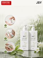 Gel Douche au Thé Blanc Marque Blanche Hydratant Nettoyant en Profondeur Rafraîchissant Parfum Longue Durée 390mL OEM ODM