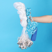 Nouveau filet de pêche à intégration de bord sans couture, piège à appâts, matériel de lancer, style américain, pour eau salée et eau douce, avec plomb de lestage en nylon monofilament