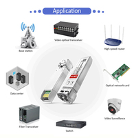 SFP+ 10Gbps 광섬유 트랜시버 LC 듀플렉스 10km LR 싱글 모드 CWDM 1470~1610nm 데이터 센터용 상업용 제품 (CE, FCC, ROHS 인증)