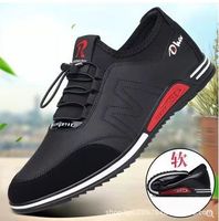 Chaussures en cuir britanniques pour hommes, tendance et décontractées, à semelle souple, antidérapantes et résistantes à l'usure, polyvalentes pour l'extérieur, collection 2026