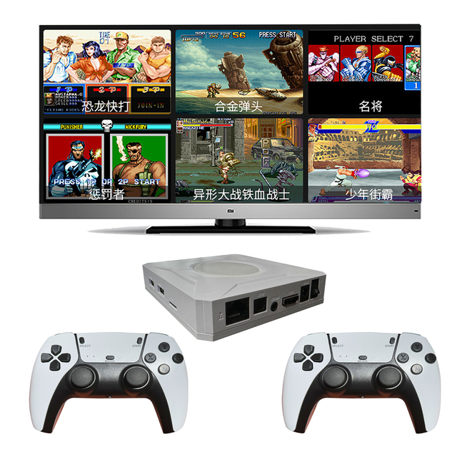 P5X Retro 3D Video Game Console 36800+ Games 2.4GHz Wireless Controller Family Arcade 2026 TV Home Game Stick 4K EU/Japan 64GB