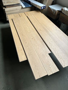 Parquet stratifié Burma design moderne, installation Uniclic, finition chêne et noyer noir, pour villa - Product Image 3