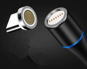 <span class=keywords><strong>Cavo</strong></span> Dati Magnetico USB 3in1 da 1m per Ricarica Rapida 3A, Compatibile con <span class=keywords><strong>iPhone</strong></span> / Micro / Type-C - Product Image 4