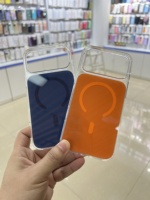 Coque de téléphone magnétique de haute qualité pour iPhone 17 Pro Max Air 16 Plus 15 14 13 12 11, coque arrière rigide en TPU acrylique pour téléphone portable