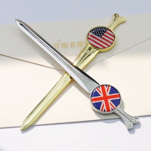 Accessoires DIY pour femmes : Porte-clés, lettres, épée antique, collection de bagues féminines, ouvre-lettre épée rétro mignon - Product Image 1