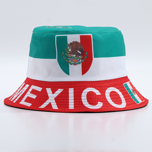 Promoción 2026, Gorra de Verano con Protección Solar, Jersey Deportivo con la Bandera de México, Gorro de Pescador Informal para Fiestas al Aire Libre, Regalo para Fanáticos de la Copa <span class=keywords><strong>Mundial</strong></span> de Fútbol, Personalizado, Unisex - Product Image 4