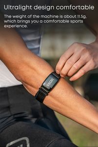 Monitor de Ritmo Cardíaco XOSS Armband Wrist Belt Beat Band Pro, Sensor de Fitness para Brazo con ANT+ BBP para Natación, Correr, Entrenamiento, Sensor de Fitness para GPS y Ciclocomputador - Product Image 3