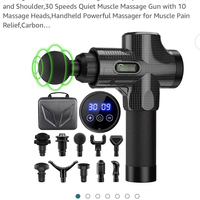2024 produits médicaux populaires corps se détendre électrique stimulateur de nerf vague profond pistolet de massage musculaire grande taille pistola de masajes