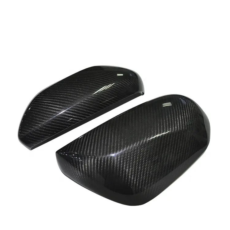 Real full dry Carbon Stick on style Side View Mirror Cover Fit For Toyota Camry 2018