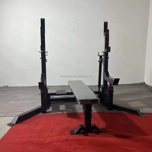 Équipement de gymnastique personnalisé Compétition Rack Combo Rack Powerlifting Rack Avec <span class=keywords><strong>Banc</strong></span> - Product Image 5