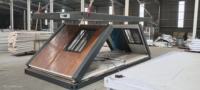 Maison conteneur pliable préfabriquée en panneaux sandwich de type Z pour bâtiment de bureaux