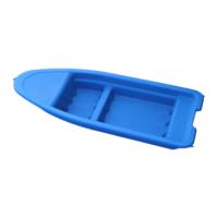 Bateau en plastique PE durable, haute densité, anti-âge, résistant aux chocs, étanche, avec coque épaissie et stable, vente en gros