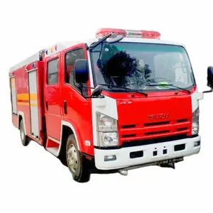 Japanese Isuzu fire truck water and foam type fire fighting truck price