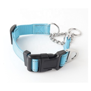 Collar de perro Martingale de deslizamiento limitado para entrenamiento de mascotas suave y efectivo con cadena de acero inoxidable hebilla resistente - Product Image 2