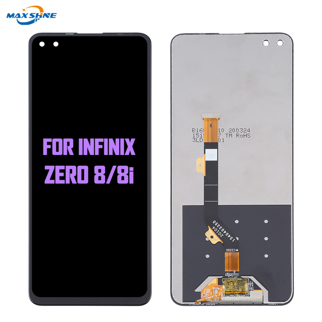 100% Tested Lcd Display for Infinix Zero 8i Lcd Display Touch Screen Digitizer Assembly Replace for Infinix Zero 8 X687 Display
