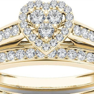 Dazgirl bague de fiancailles bague separe bague mignon joyas de joyería de anillos mujer anillos de las mujeres regalo anillo de <span class=keywords><strong>boga</strong></span> - Product Image 2