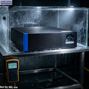 UPS de Montaje en Rack de 1KVA, Impermeable y sin Ventilador, para Estaciones de Operación Marítimas y Portuarias en Exteriores - Product Image 2