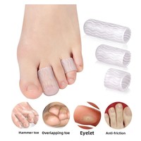 Protector Deportivo Transfronterizo para Dedos de los Pies, Ortopédico, Anti-Callos, Transpirable, de SEBS, con Separación Superpuesta