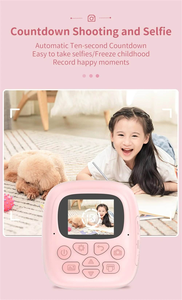 Kinder-Digitalkamera mit individuellem Logo, USB-Schnittstelle, druckbarem und fotografisch nutzbarem Sofortbild-Fotodrucker, Papier-Fotodrucker-Kamera - Product Image 4