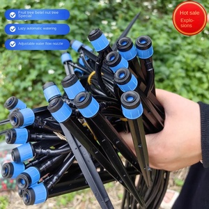 Aspersor automático ajustable de 360 grados, riego por goteo de plástico <span class=keywords><strong>barato</strong></span>, boquilla capilar 4/7 para césped y jardín - Product Image 2