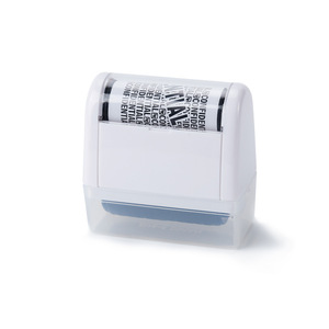 Sceau de confidentialité en plastique à rouleau pour le masquage de codes et l'effacement d'informations textuelles sur les listes de livraison express - Product Image 1