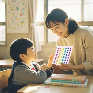 สติกเกอร์รางวัลแบบม้วน 500 ชิ้น สติกเกอร์รูป<span class=keywords><strong>ดาว</strong></span>แบบกำหนดเอง สมุดสติกเกอร์รางวัลแบบกำหนดเอง ขนาด 1 นิ้ว 2.5 ซม. สติกเกอร์รางวัลรูปสัตว์สำหรับเด็ก - Product Image 2