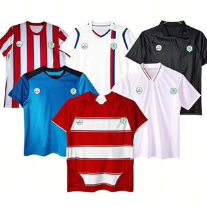 Camiseta de Fútbol Retro Personalizada Vintage al por Mayor, Camiseta de Fútbol Clásica Transpirable de Secado Rápido - Product Image 3