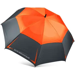 Advertisement Unique Air Vented Double Canopy Chinese Black Golf Rain Umbrella High Quality Fashion Design