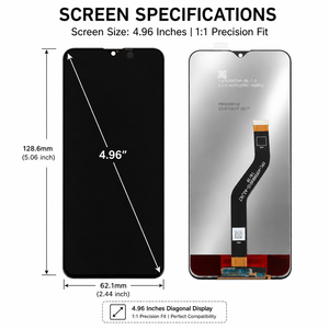 Display LCD TFT compatto da 4,96 pollici 480 x 854 qHD con digitalizzatore touchscreen per telefono cellulare itel A20 - Product Image 4