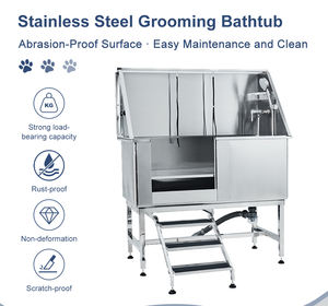 Lavabo para Peluquería Canina PAT PET, Bañera Duradera de Acero Inoxidable, Estación de Lavado para Perros, Fabricante de Bañeras para Mascotas - Product Image 5