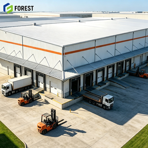 Terminal de manutention commercial préfabriqué en acier modulaire résistant à la corrosion pour entrepôt commercial et chargement lourd - Product Image 1