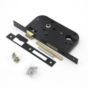 High Quality Private 40mm Backset Door Handle French Mortise door Lock Body