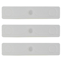 Tissu de vêtements lavable imperméable à longue portée lavage Nfc puce de blanchisserie étiquettes textiles UHF étiquette de blanchisserie RFID pour la gestion de la blanchisserie
