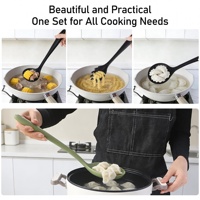 Ensemble d'ustensiles de cuisine 7 pièces en silicone, accessoires de cuisine, gadgets de cuisine, ensemble d'ustensiles de cuisson, ensemble d'outils de cuisine