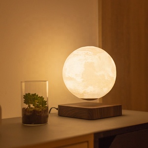 Lampada da camera a levitazione magnetica 3D a LED da 14cm/18cm con stampa 3D di Luna, Marte e Saturno, novità per bambini, regalo di Natale per la casa, camera da letto e soggiorno - Product Image 6