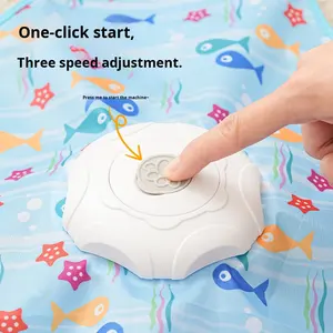 Yeni Gelenler Hakuna Matata Elektrikli Akıllı Kablosuz Çevre Dostu Mavi Evcil Hayvan Kedi Oyuncağı 360 Derece Akıllı Sensör Döndürme Etkileşimli - Product Image 3