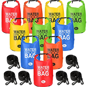 Mochila Impermeable Transparente con Logotipo Personalizado al por Mayor, Mochila Seca Flotante de PVC para Senderismo - Product Image 1