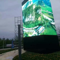 Cubo LED P2.5 a 5 lati per interni, schermo a cubo magico sospeso per pubblicità di benvenuto nei centri commerciali