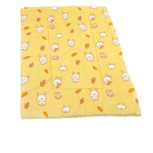 Tapis pour animaux de compagnie en flanelle, tapis chaud d'hiver rectangulaire, coussin de couchage pour chat et chien, fibre de polyester, lavage à la main, utilisation quatre saisons - Product Image 4