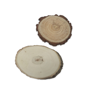 Lot De 20 Disques Ronds En Bois Brut Pour Travaux Manuels