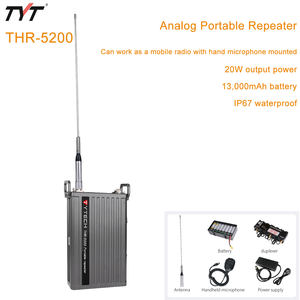 THR-5200 analogico Mini Duplex UHF o VHF 25W IP67 Radio bidirezionale portatile ripetitore Talk Range 20KM Walkie Talkie stazione Base - Product Image 1