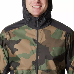 Men's <b>Jacket</b> Nylon Polyester Quick Dry Windproof Soft Shell Men's Zipper Front <b>Camo</b> <b>Jacket</b> - Product Image 4