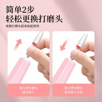 Mini perceuse à ongles USB avec logo personnalisé, 18000 tr/min, avec jeu de forets, écran LCD, rechargeable, sans fil, petite et légère