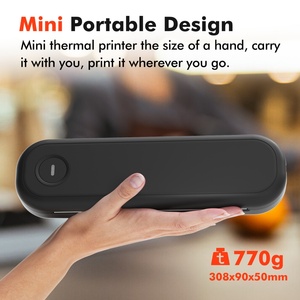 L86 Wireless BT Thermal Printer Portable Inkless Supports A4 50-216mm Letter Compatible with iOS Android&Laptop for Office Study - Product Image 2