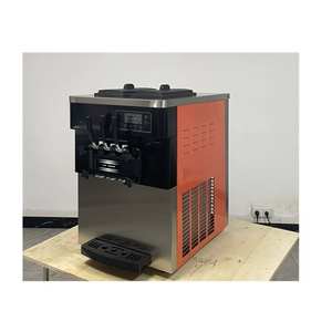 เครื่องทำไอศกรีมสามรสชาติโต๊ะขนมขบเคี้ยวเชิงพาณิชย์เครื่องทำไอศครีมขนาดเล็กพกพาสะดวกใช้ในบ้าน - Product Image 4