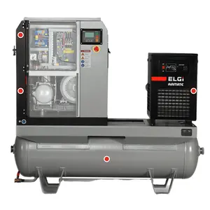 Compressore d'aria a vite ELGI industriale personalizzato